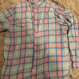 Vintage Polo Ralph Lauren Button Down. 2XL. Neon type colors.